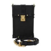 Louis Vuitton Vintage Pre-owned Tyg louis-vuitton-vskor Black, Dam