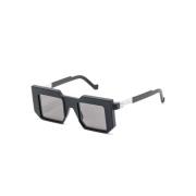 Vava Eyewear Bl0010 Black Matt Sunglasses Black, Unisex