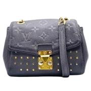 Louis Vuitton Vintage Pre-owned Tyg louis-vuitton-vskor Black, Dam