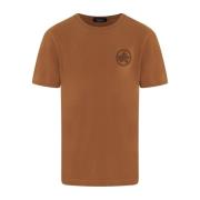 Dsquared2 Herr T-shirt Klassisk Passform Brown, Herr