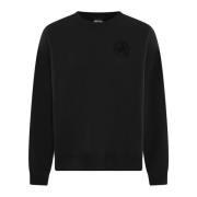 Dsquared2 Herr Sweatshirt Casual Stil Black, Herr