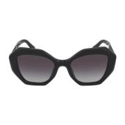 Prada Svarta Ss23 solglasögon för kvinnor Black, Dam