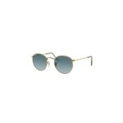 Ray-Ban Metall Runda Solglasögon Unisex Stil Yellow, Herr