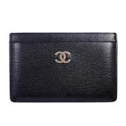 Chanel Vintage Pre-owned Laeder plnbcker Black, Dam