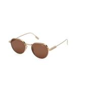 Ermenegildo Zegna Bronze Roviex Solglasögon Brown, Unisex