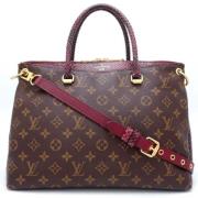 Louis Vuitton Vintage Pre-owned Tyg louis-vuitton-vskor Brown, Dam