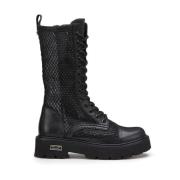 Cult Svarta Rock Ankelboots Black, Dam