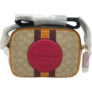 Coach Pre-owned Pre-owned Tyg axelremsvskor Multicolor, Dam