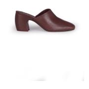 Cortana Burgundy Moon Heel Mule Red, Dam