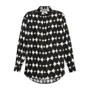 Moschino Skjorta med tryckt mönster Black, Dam