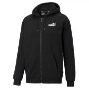 PUMA Essential Full-Zip Hoodie - Svart Black, Herr