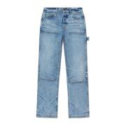 Amiri Jeans med logotyp Blue, Herr