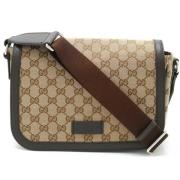 Gucci Vintage Pre-owned Canvas gucci-vskor Beige, Dam