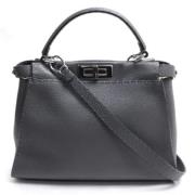 Fendi Vintage Pre-owned Tyg fendi-vskor Black, Dam