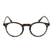 Oliver Peoples Klassiska Optiska Bågar Gregory Peck Stil Brown, Unisex