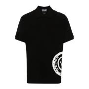 Versace Jeans Couture Snygga T-shirts och Polos Black, Herr