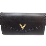 Louis Vuitton Vintage Pre-owned Laeder plnbcker Black, Dam