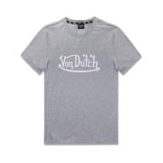 VON Dutch T-Shirts Gray, Herr
