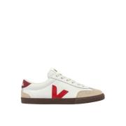 Veja Mjuka Läder Volley Sneakers White, Herr