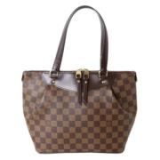 Louis Vuitton Vintage Pre-owned Tyg louis-vuitton-vskor Brown, Dam