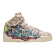 Nike Begränsad upplaga Mid Louis Vuitton Graffiti Multicolor, Herr