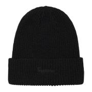 Supreme Svart Loose Gauge Beanie Begränsad Upplaga Black, Unisex