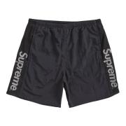 Supreme Svart Mesh Panel Badshorts Black, Herr