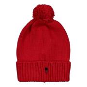 Woolrich Röd Serenity Beanie Hat Red, Unisex