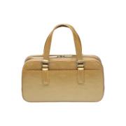 Louis Vuitton Vintage Pre-owned Canvas handvskor Beige, Dam