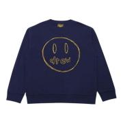 Drew House Begränsad upplaga Sketch Mascot Crewneck Sweatshirt Blue, H...