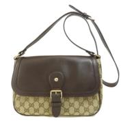 Gucci Vintage Pre-owned Tyg gucci-vskor Beige, Dam