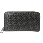 Bottega Veneta Vintage Pre-owned Laeder plnbcker Black, Herr