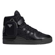 Adidas Svarta High Top Limited Edition Sneakers Black, Herr