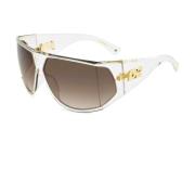 Dsquared2 Sportiga Wraparound Solglasögon White, Unisex