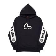 Evisu Begränsad Upplaga Svart Hoodie Black, Herr