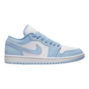 Nike Begränsad upplaga Air Jordan 1 Low Aluminum Blue, Dam