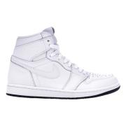 Nike Vit Retro Air Jordan 1 Begränsad Upplaga White, Herr