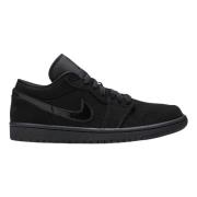 Nike Begränsad upplaga Air Jordan 1 Low Black, Herr