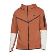 Nike Begränsad upplaga Tech Fleece Hoodie Bränd Soluppgång Brown, Herr