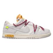 Nike Begränsad upplaga Off-White Dunk Low Lot 35 White, Herr