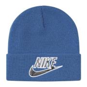 Nike Begränsad upplaga Snakeskin Beanie Blå Blue, Unisex