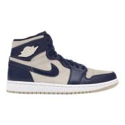 Nike Premium Midnight Navy Light Cream Sneakers Blue, Herr