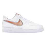 Nike Begränsad upplaga Oversized Swoosh Vit Apelsinskal White, Herr