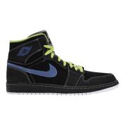 Nike Retro High Black Cyber Blue Sapphire Black, Herr