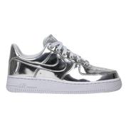 Nike Begränsad upplaga Metallic Chrome Air Force 1 Gray, Herr