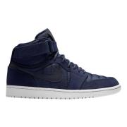 Nike Retro High Strap Sneakers Blue, Herr