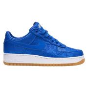 Nike Blå Silke Limited Edition Air Force 1 Blue, Herr