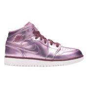 Nike Begränsad upplaga Pink Rise Air Jordan 1 Mid Pink, Dam