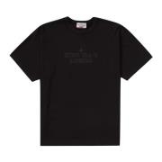 Stone Island Begränsad Upplaga Svart Grafisk T-shirt Black, Herr