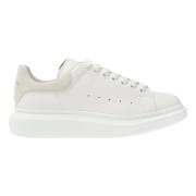 Alexander McQueen Neutral Läder Sneaker Oversized Grå White, Herr